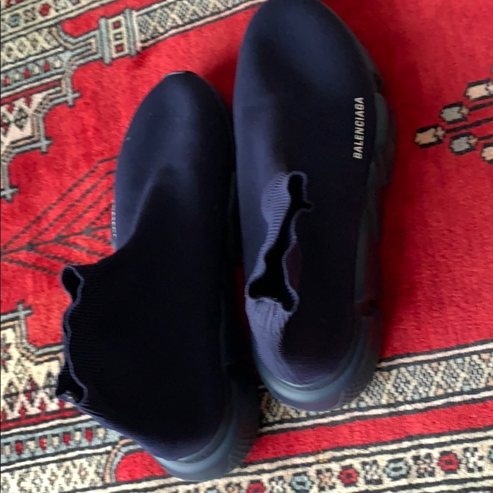 Balenciaga Men’s Speed top Runners Dark blue